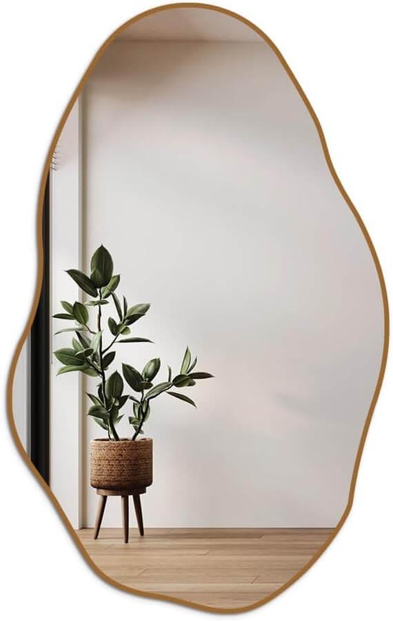 🪞Espelhos Decorativos de Contorno Orgânico